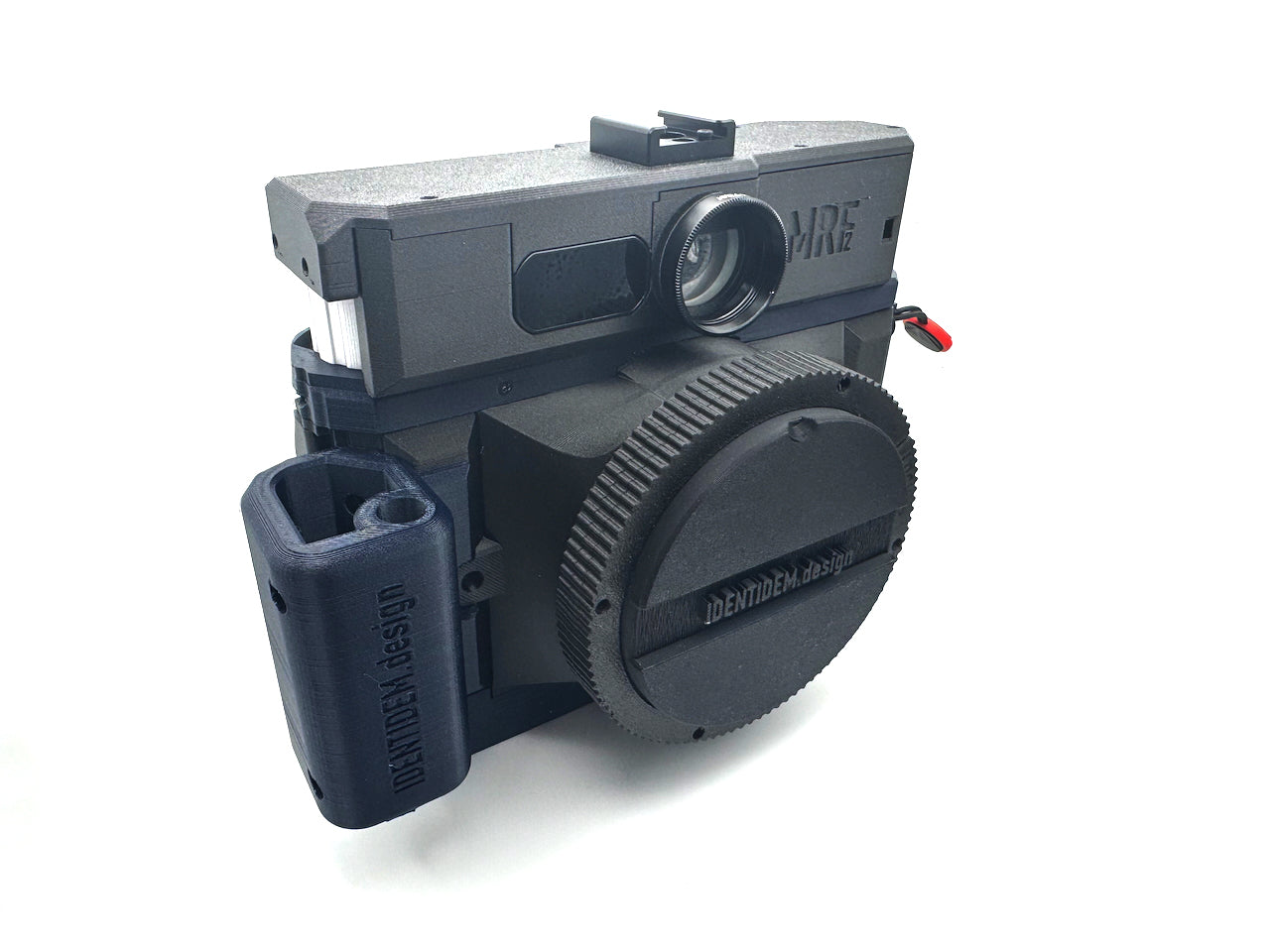 IDENTIDEM.design MRF2 (Black and Blue | Bring Your Own Lens) - A LiDAR-powered multi-format rangefinder for Mamiya Press lenses