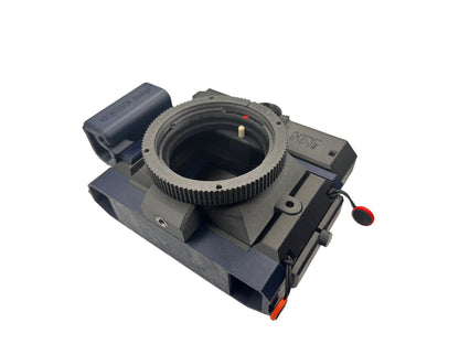 IDENTIDEM.design MRF2 (Black and Blue | Bring Your Own Lens) - A LiDAR-powered multi-format rangefinder for Mamiya Press lenses