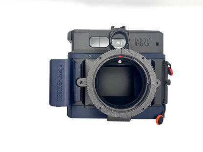 IDENTIDEM.design MRF2 (Black and Blue | Bring Your Own Lens) - A LiDAR-powered multi-format rangefinder for Mamiya Press lenses