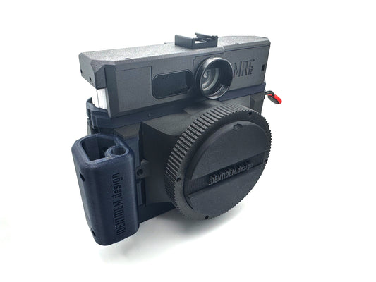 IDENTIDEM.design MRF2 (Black and Blue | Bring Your Own Lens) - A LiDAR-powered multi-format rangefinder for Mamiya Press lenses