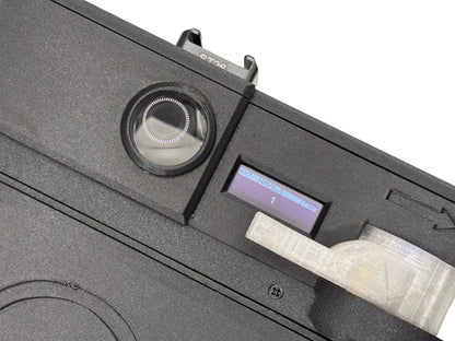 IDENTIDEM.design MRF2 (Black and Green | Bring Your Own Lens) - A LiDAR-powered multi-format rangefinder for Mamiya Press lenses