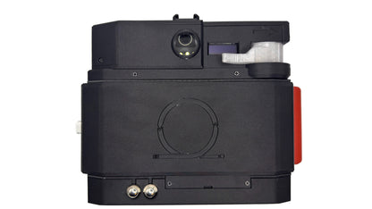 IDENTIDEM.design MRF2 (Black and Brick Red | Bring Your Own Lens) - A LiDAR-powered multi-format rangefinder for Mamiya Press lenses