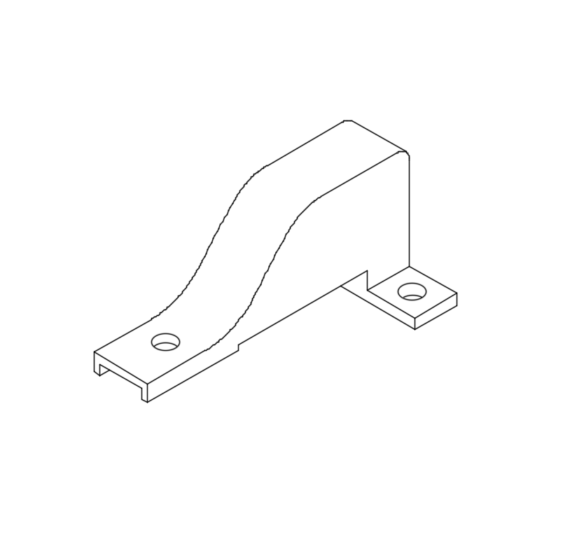 Mamiya Lens Aperture Lever: STL & 3MF files