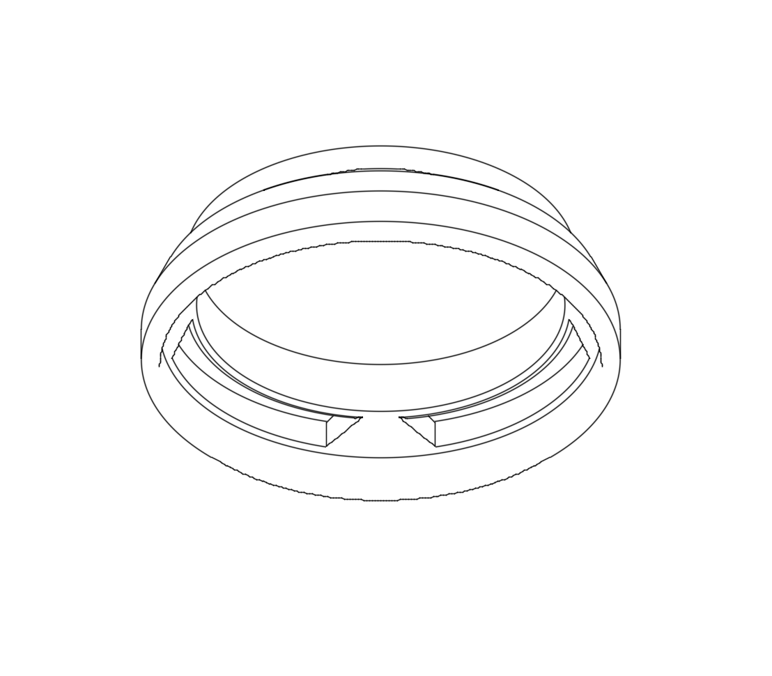 Canon Demi C 50mm Lens Hood: STL & 3MF Files